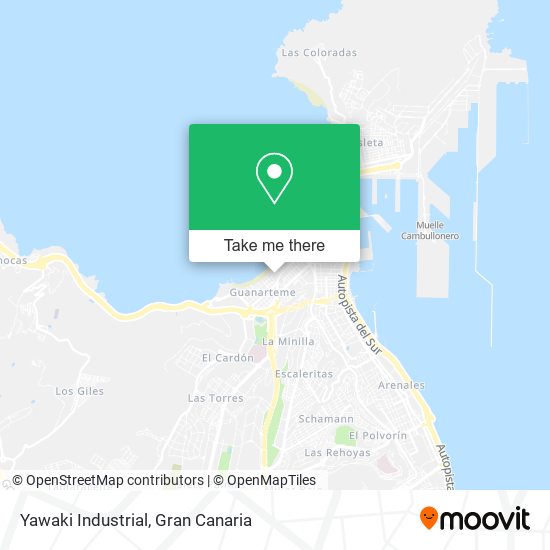 Yawaki Industrial map