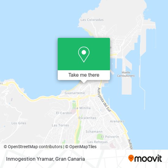 mapa Inmogestion Yramar
