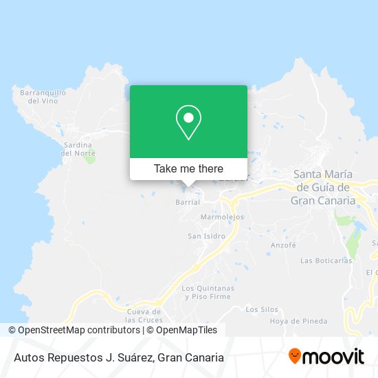 Autos Repuestos J. Suárez map