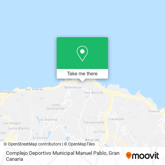 Complejo Deportivo Municipal Manuel Pablo map
