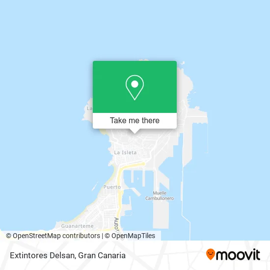 Extintores Delsan map