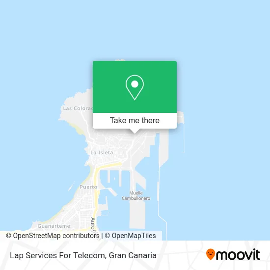 Lap Services For Telecom map
