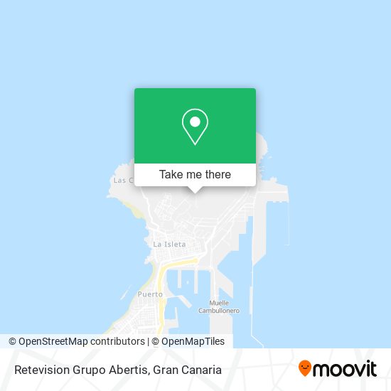 Retevision Grupo Abertis map