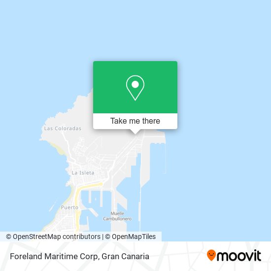 Foreland Maritime Corp map