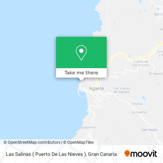 Las Salinas ( Puerto De Las Nieves ) map