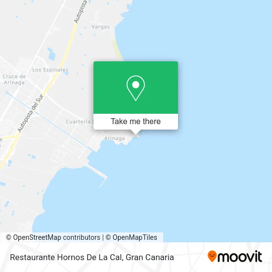 Restaurante Hornos De La Cal map