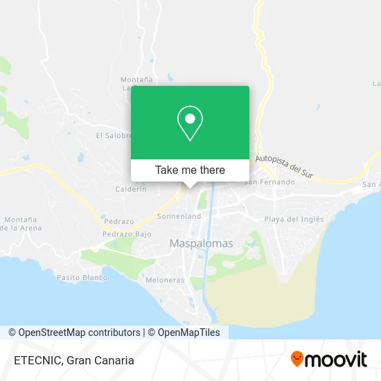 ETECNIC map