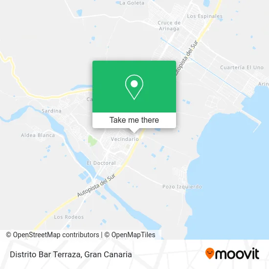 Distrito Bar Terraza map