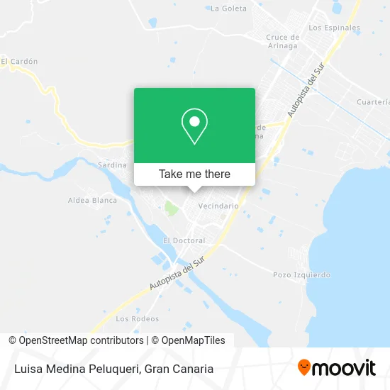 Luisa Medina Peluqueri map