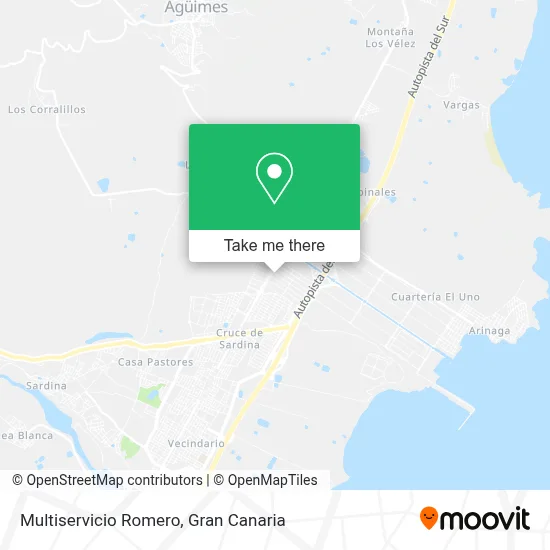 Multiservicio Romero map