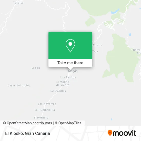 El Kiosko map
