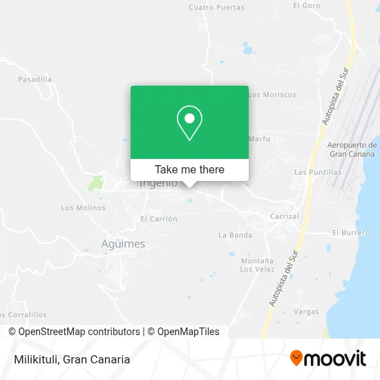 Milikituli map