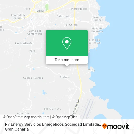 R7 Energy Servicios Energeticos Sociedad Limitada. map