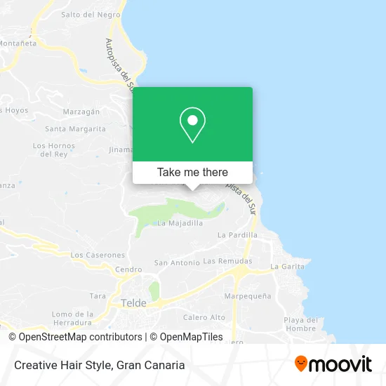 Creative Hair Style map