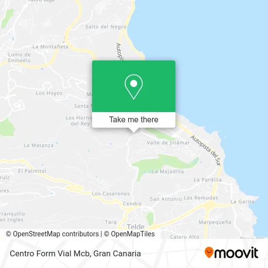 Centro Form Vial Mcb map