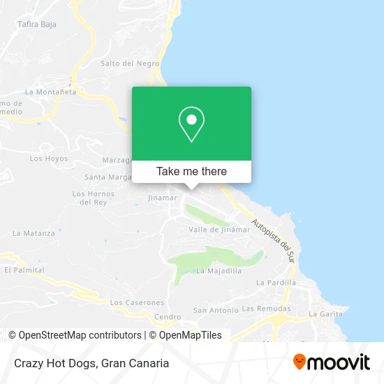 Crazy Hot Dogs map