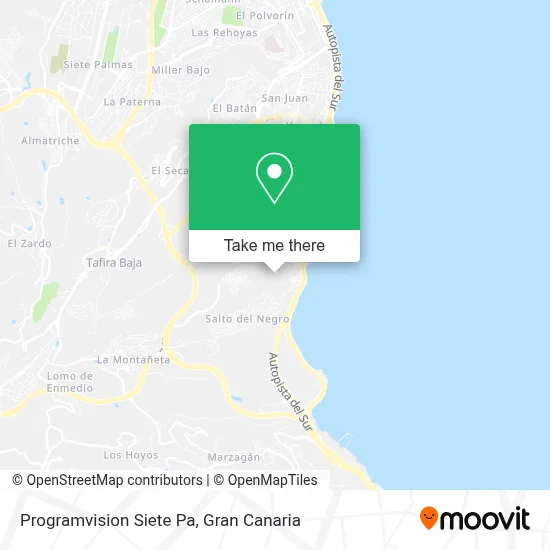 Programvision Siete Pa map