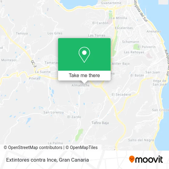 Extintores contra Ince map
