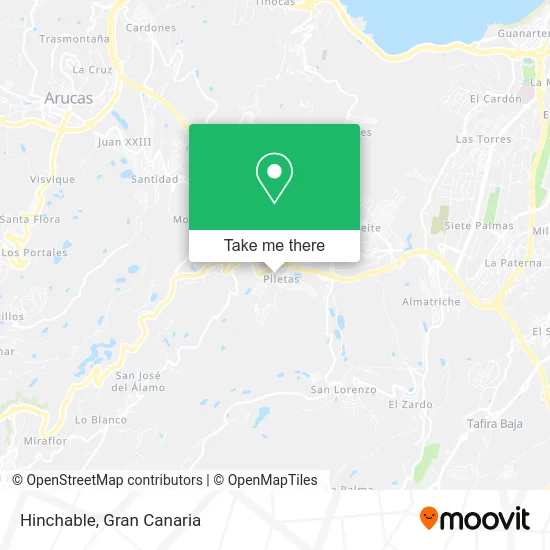 Hinchable map
