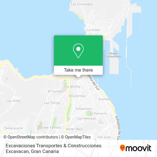 Excavaciones Transportes & Construcciones Excavacan map