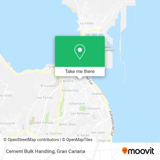 Cement Bulk Handling map