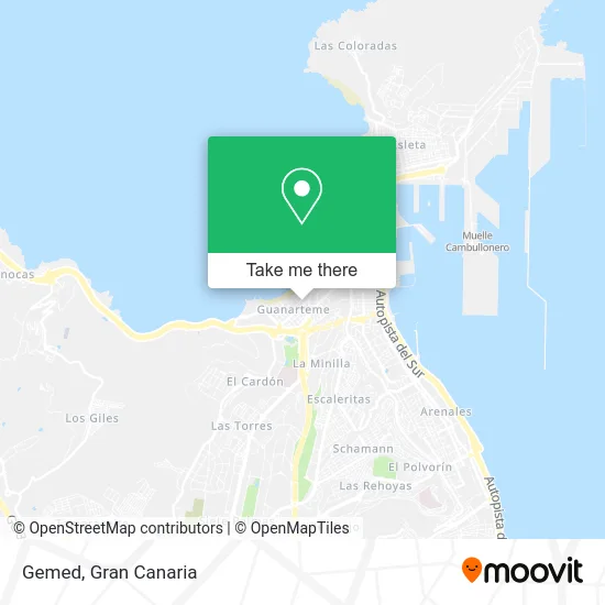 Gemed map