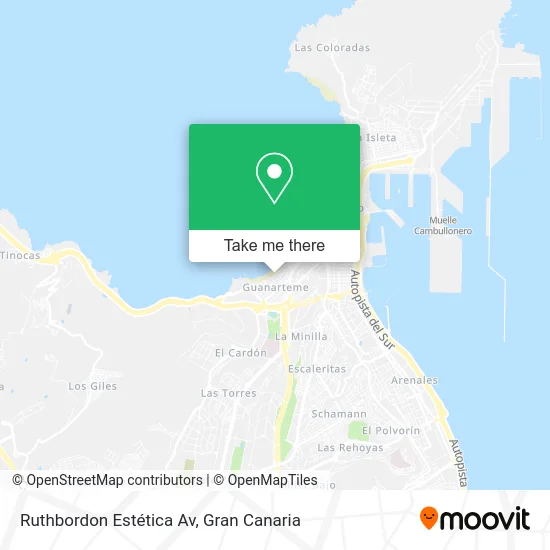 Ruthbordon Estética Av map