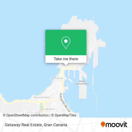 Getaway Real Estate map