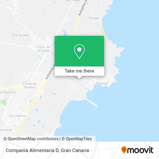 Compania Alimentaria D map