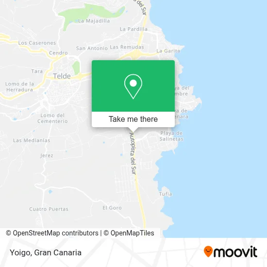 Yoigo map