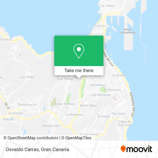 Osvaldo Carras map
