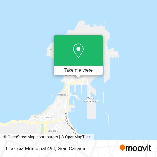 Licencia Municipal 490 map