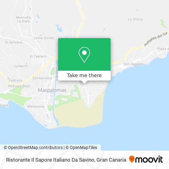 Ristorante Il Sapore Italiano Da Savino map