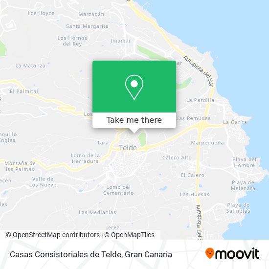 Casas Consistoriales de Telde map