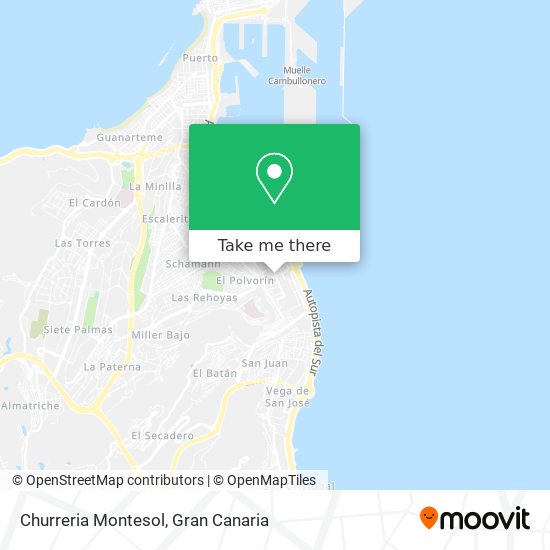 Churreria Montesol map