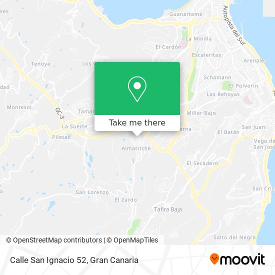 Calle San Ignacio 52 map