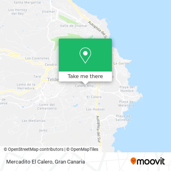 Mercadito El Calero map