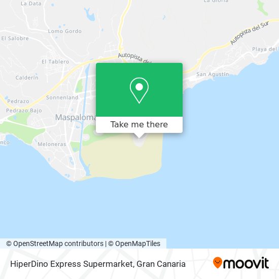 HiperDino Express Supermarket map