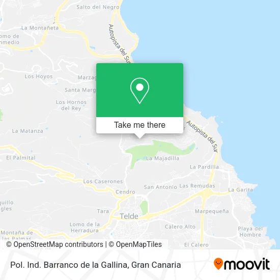 Pol. Ind. Barranco de la Gallina map