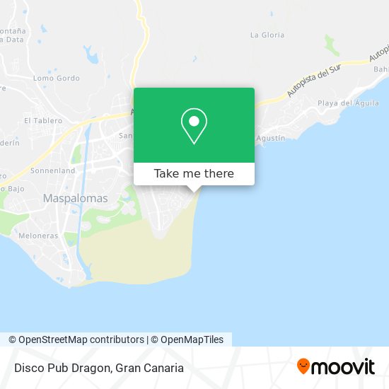 mapa Disco Pub Dragon
