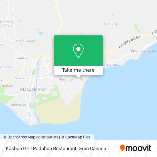 Kasbah Grill Padaban Restaurant map