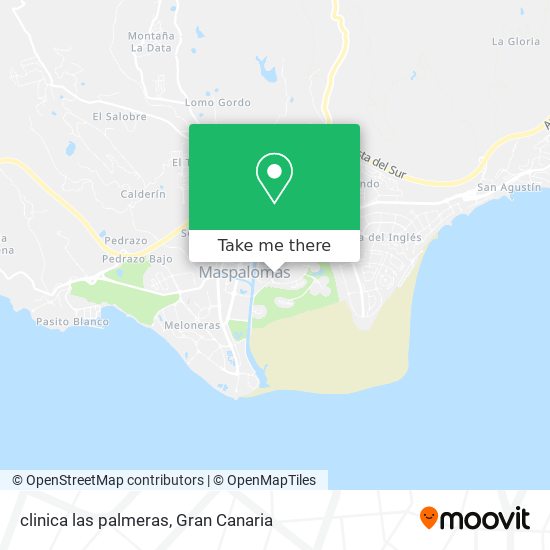 clinica las palmeras map