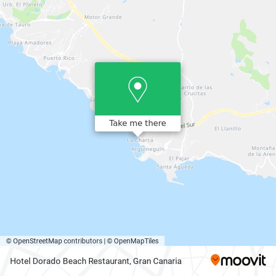 Hotel Dorado Beach Restaurant map