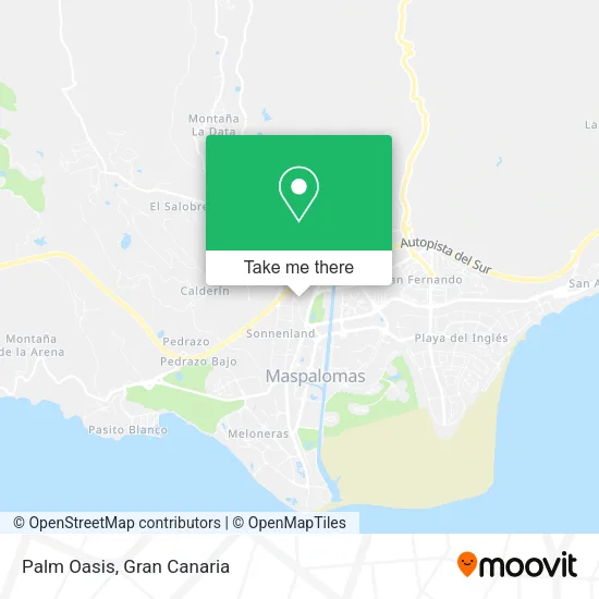 Palm Oasis map