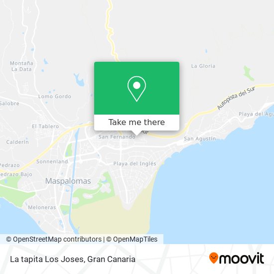 La tapita Los Joses map