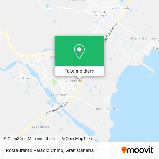 Restaurante Palacio Chino map