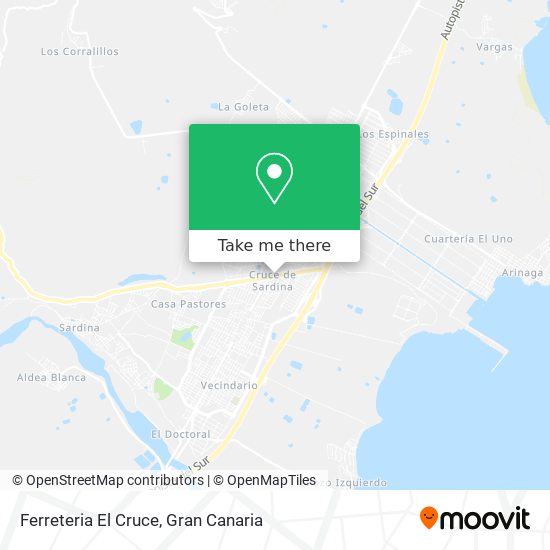 Ferreteria El Cruce map