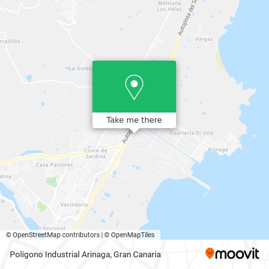 Polígono Industrial Arinaga map
