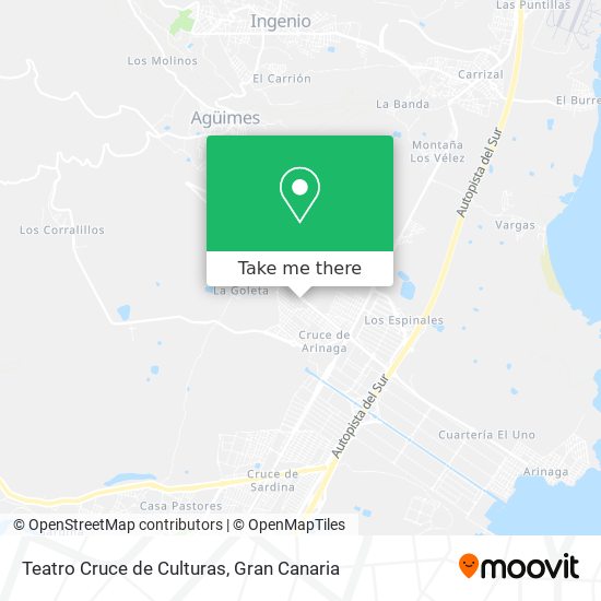 Teatro Cruce de Culturas map