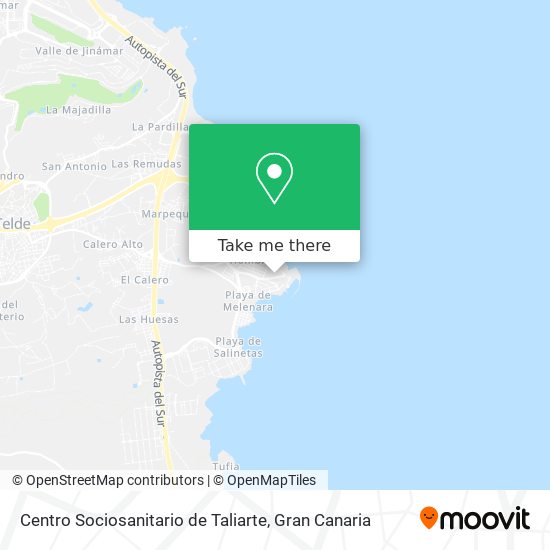 Centro Sociosanitario de Taliarte map